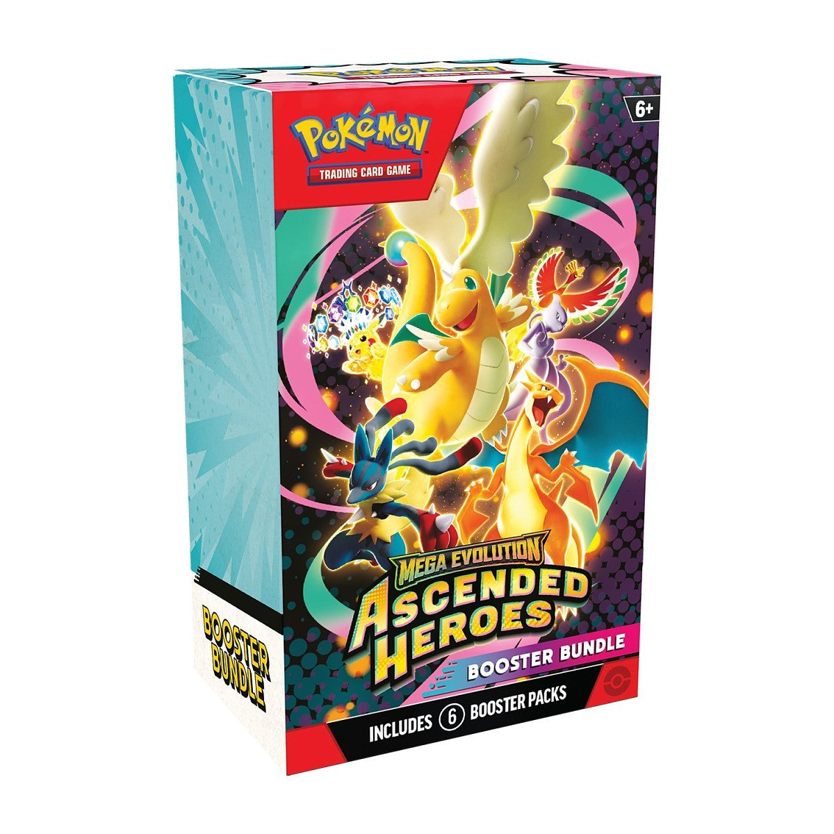 Pokémon TCG: Mega Evolution-Ascended Heroes Booster Bundle (6 Packs) (PRE-ORDER)